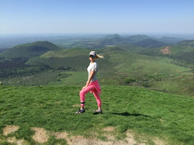 On top of the Puy de Dome