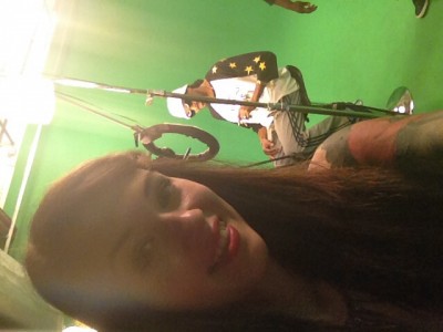 Shooting a music video with snoop dogg