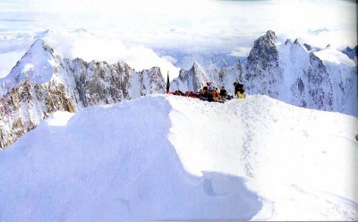 Mont Blanc summit October 1. 1992
