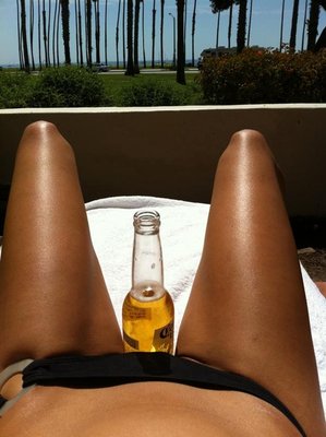 A cold corona in my warm pussy feels so nice.
