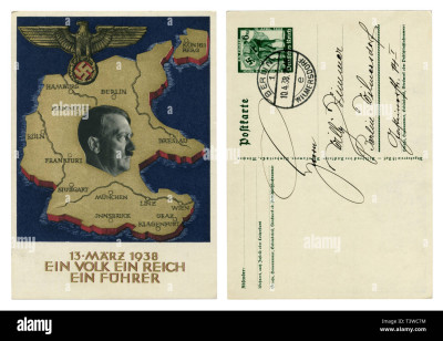 german-historical-postcard-a-plebiscite-on-the-question-of-the-annexation-of-austria-1938-back-side-handwriting-with-curls-germany-third-reich-T3WC7M.jpg