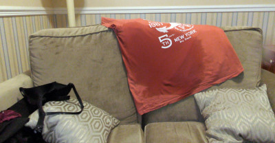 My T-shirt after Louise Sanders squirted on me