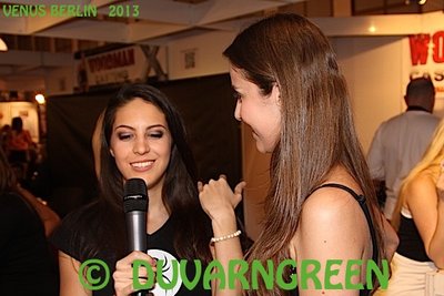 Carolina in interview for Dorcel TV