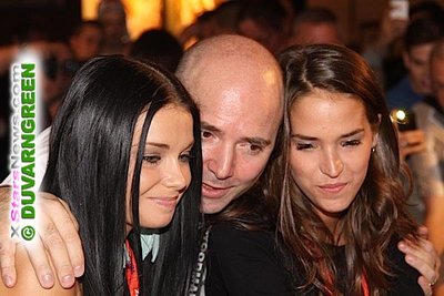 Pierre with Victoria and Silvie