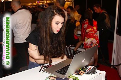 Misha Cross on live chat